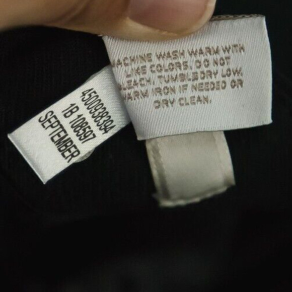 Chico's 3 Size XL Black Button Zip Closure Wide Leg Stretch Career Pants - Picture 4 of 5